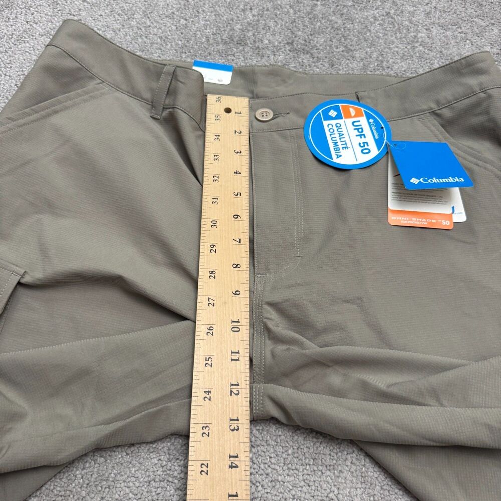 Columbia Battle Ridge Flex Omni-Shade UPF 50 Cargo Shorts Mens 40 Gray Outdoor - Picture 12 of 16